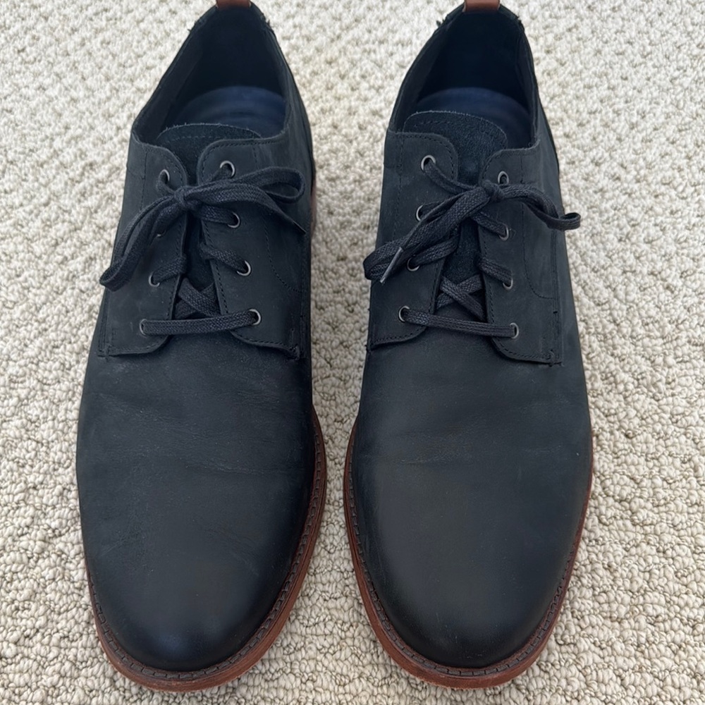 Cole Haan Men's Black Leather Shoes Size 13